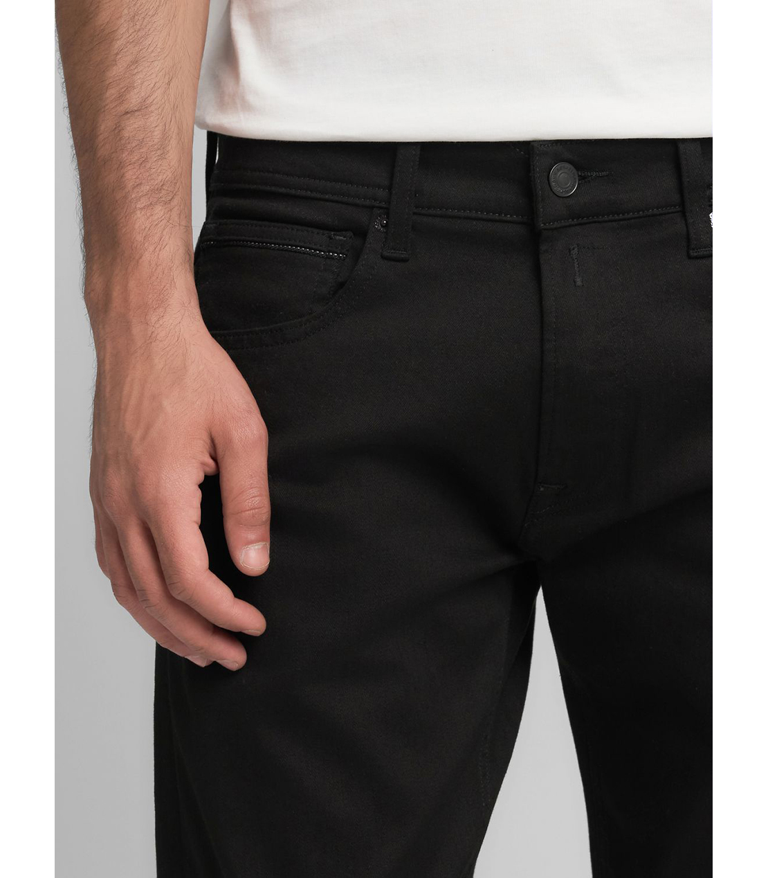 ストレートフィットGROVER 11.5oz Hyper Flex ブラックデニム 詳細画像 ブラック 5